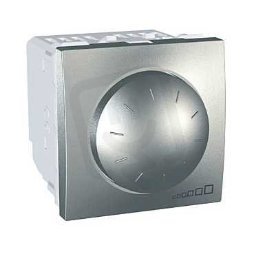 Unica Stmívač otočný pro zářivky s el. předřadníkem 1-10V Aluminium MGU3.510.30