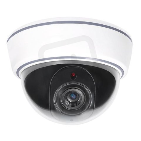 Maketa bezpečnostní kamery, na strop, LED dioda, 3 x AA SOLIGHT 1D41