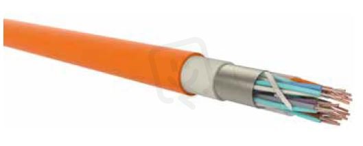 Bezhalogenový sdělovací  kabel PRAFlaCom F 2x2x0,8 PREKL500
