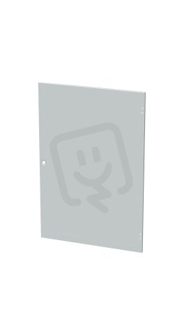 Dveře plechové pro LC-50, 24U, šířky 800, plné, RAL 7035, 1-bodový zámek