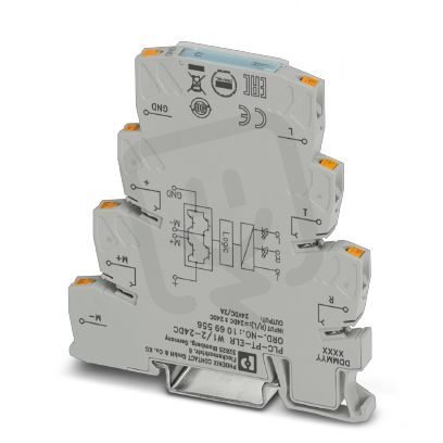 PLC-PT-ELR W1/ 2-24DC Zátěžové reverzační relé 1069556