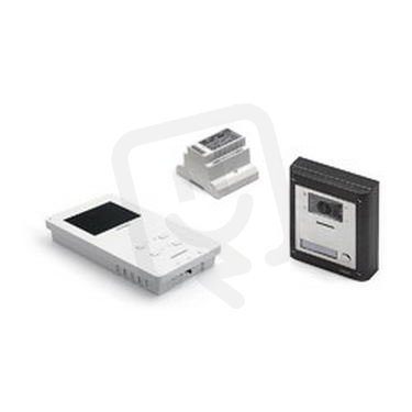 VIDEX Barevná 3,5'' handsfree video souprava, 1 účastník, ZM, broušená nerez