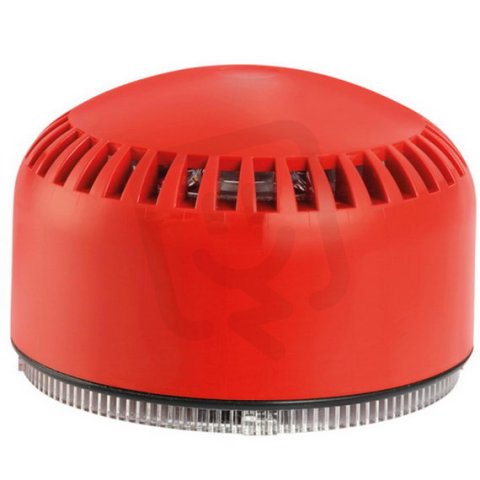 Modul sirény SIR-E S IP65, 87-105 dB, červená, 64 tónů SIRENA 90358
