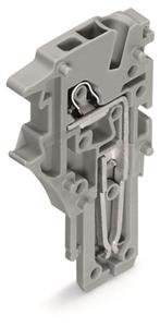 Koncový modul se svorkovnicí Push-in CAGE CLAMP 1,5mm2 šedá 1pól. WAGO 2020-181