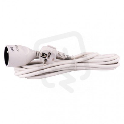 Prodlužovací kabel 5 m 1 zásuvka bílý PVC 1mm2 EMOS P0115