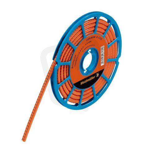 Značení vodičů CableLine CLI C 1-3 OR/SW 3 CD WEIDMÜLLER 1568251512