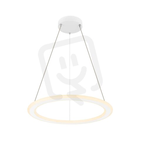 ONE FLAT PD, single, závěsná lampa, 180cm, 2700/3000K, PHASE, bílá SLV 1007856