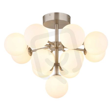 Stropní svítidlo GRAPPY nikl 13x5W G9 IP20 GLOBO 56143-13ND
