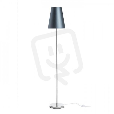 NYC/CONNY 25 stojanová Monaco petrolejová/stříbrné PVC/chrom 230V E27 7W R14075