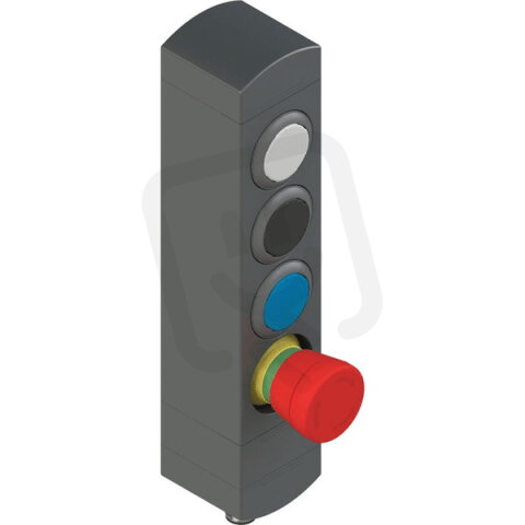 Ovládací jednotka BN 4 prvky (konfigurace A15) 1NO, Konektor M12,12 pólů, IP65