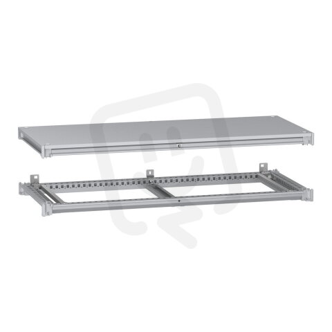 Horní a spodní rám, PanelSeT SFN, 1200x500, RAL7035 SCHNEIDER NSYSFNC125