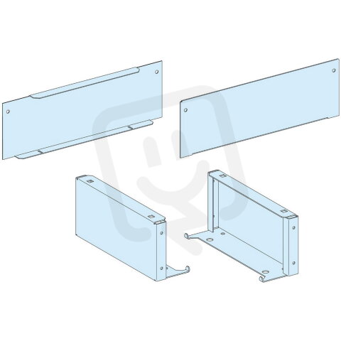 Podstavec soklu, V=100mm, Š=600mm SCHNEIDER LVS08805