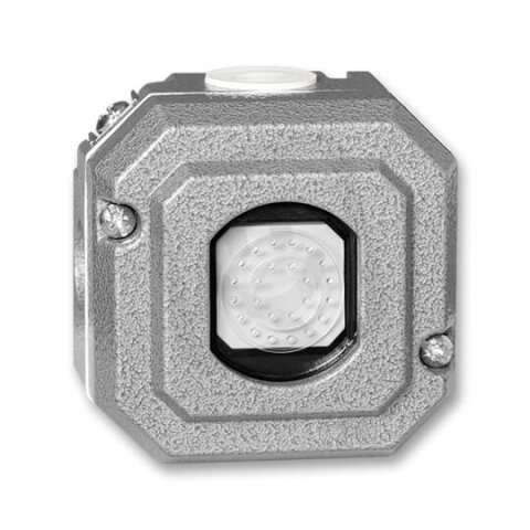 Jednopólový spínač 3558N-C01850 ABB GARANT řazení 1, Al, IP55, IK09, šedá