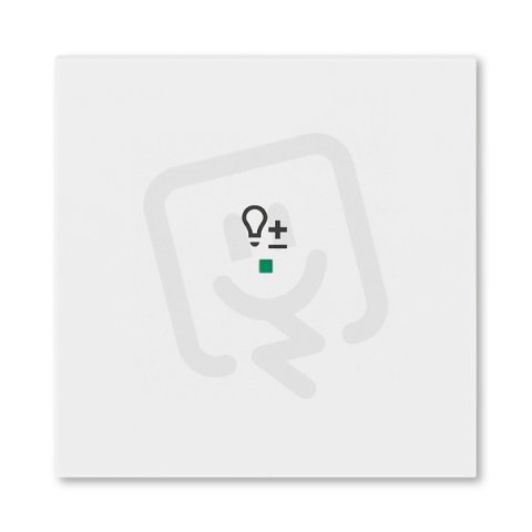 ABB Levit Kryt 1násobný symbol stmívání bílá 6220H-A01004 03