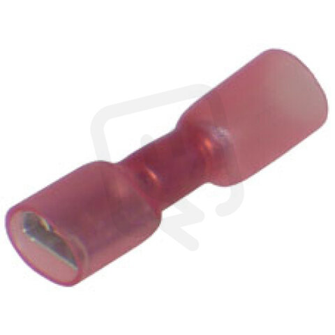 Objímka plochá se smršťovací bužírkou, průřez 0,5-1,5mm2/6,3x0,8mm OPCS 1,5-68