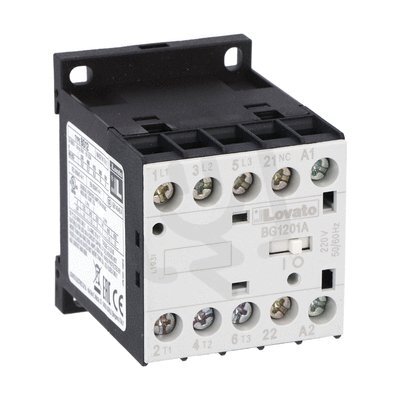 Lovato 11BG1201A46060 3P MINIstykač BG12.01A 460V 60Hz