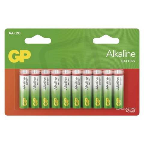Alkalická baterie GP Alkaline AA (LR6), GP BATTERIES B0422L