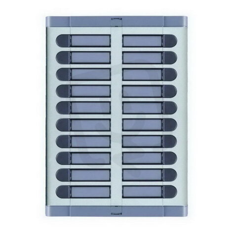 Tlačítkový panel, 20 tlačítek, 2 sloupce URMET 925/020