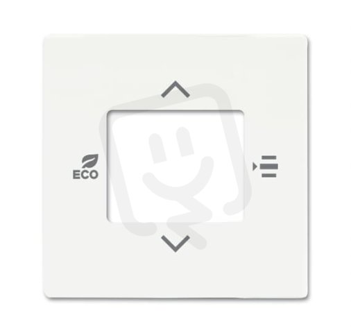 ABB KNX Kryt pro termostat prostorový mechová bílá 6109/03-884-500