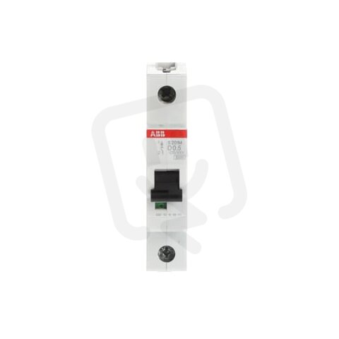 S201M-D0,5 1 fázový jistič 0.5 A char. D 10kA ABB 2CDS271001R0981