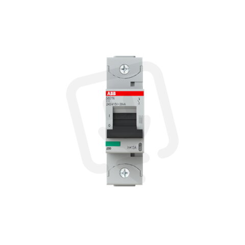 S801N-C13 jistič 1p char. C 13A s klecovou svorkou Icu 36kA ABB 2CCS891001R0134