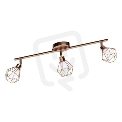 Bodové svítidlo ZAPATA 3xG9 měď/bílá 9W IP20 EGLO 95547