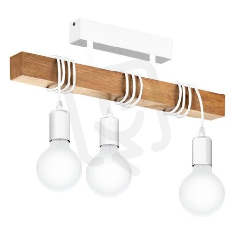 Stropní svítidlo TOWNSHEND bílá/dub 180W IP20 EGLO 33166
