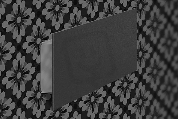 ROMA BLACK SingleB 450x120x37mm 7W/4000K Mivvy Lighting ROM4512HELS7W4K5B