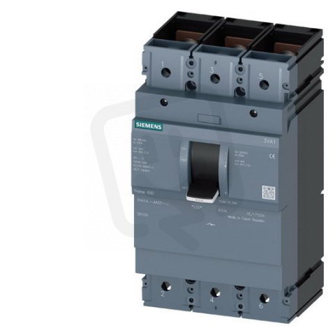 Odpínač 630A,3pól, přední přívod SIEMENS 3VA1463-1AA32-0AA0