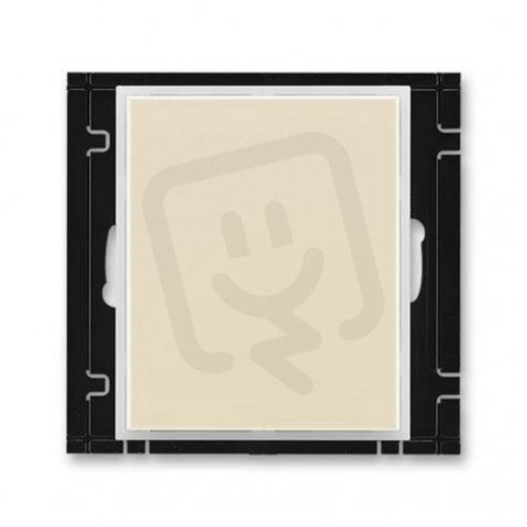 Kryt zaslepovací s třmenem 3902E-A00001 21 slonová kost/led. bílá Element ABB