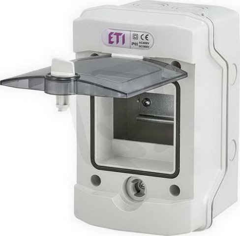 Nástěnná rozvodnice ECH-4G 4M (1x4) IP65 ETI 001101060