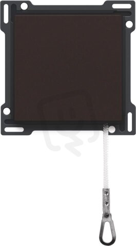 Středový kryt se šňůrovým mechanismem-DARK BROWN NIKO 124-63606
