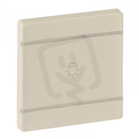 VALENA LIFE KRYT PRO MYHOME_UP SYMBOL SVĚTLO 2MODULOVÝ BÉŽOVÝ LEGRAND 755231