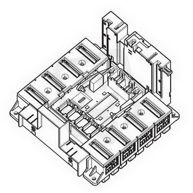 Legrand 422586 DPX3 1600 BÁZE VÝS.VER 3P PP