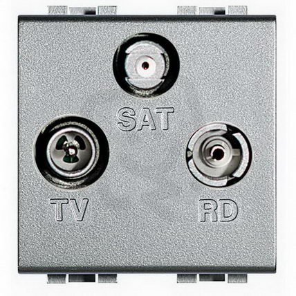 Legrand NT4210D BTLT ZÁSUVKA TV/RD/SAT,KONC,2M