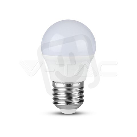 LED žárovka V-TAC 4.5W E27 G45 Plastic 3000K VT-245