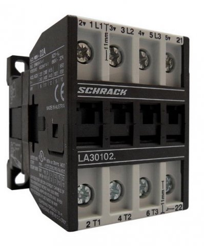 Stykač K3-10A01=24VDC,3Z+1R SCHRACK LA301025N-