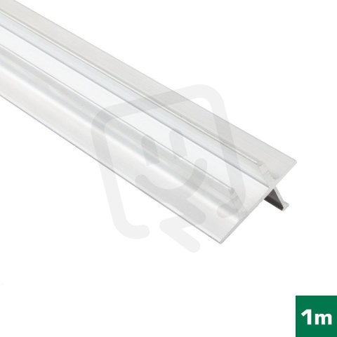 FKU30-1M-SU AL profil FKU30 pro LED, na polici, 1m, surový FK TECHNICS 4731104