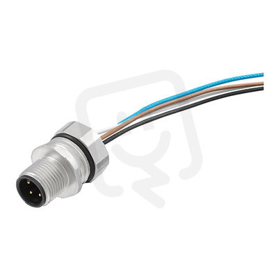 Kulatý zásuvný konektor SAIE-M12S-12-0.5U-FP-M16 WEIDMÜLLER 1283550000