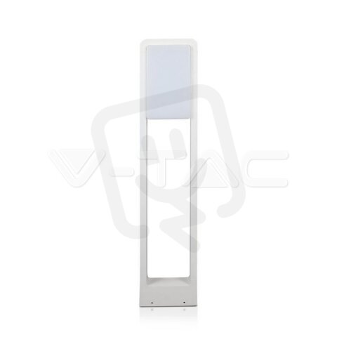 10W LED Bollard Lamp SAMSUNG CHIP White Body IP65 6500K V-TAC SKU20118