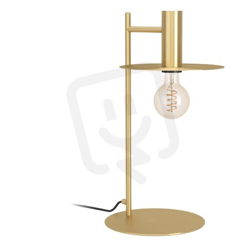 Stolní svítidlo ESCANDELL E27 kartáčovaná mosaz/černá 1X40W EGLO 900734