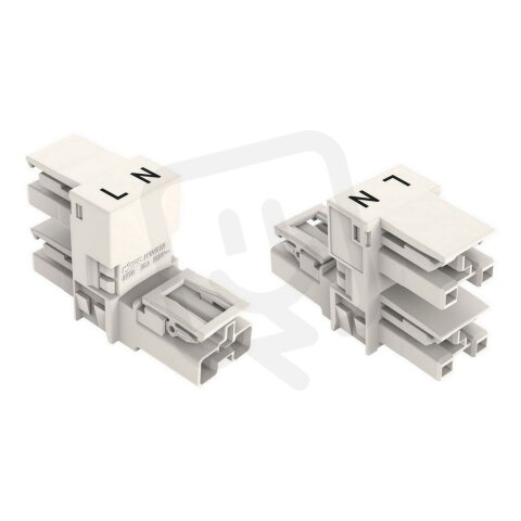 h-rozdělovač 2pól. Kód. A bílá WAGO 770-1686