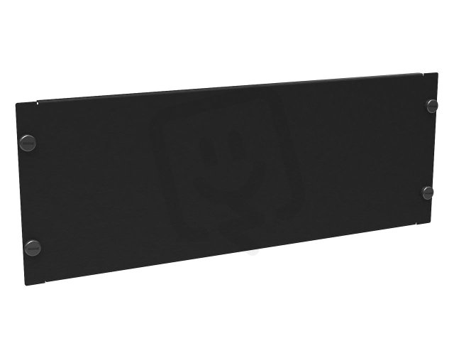 ZPR-04-B Záslepka plastový zámek 19" 4U BK, ZPR-04-B   SOLARIX 80192048