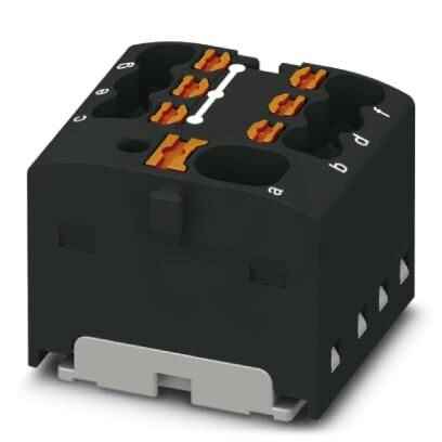 PTFIX 4/6X1,5-G BK Blok rozvodek 1047484