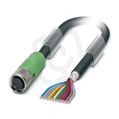 SAC-12P-1,5-35T/FS SH BK CH-MA Kabel senzoru/aktoru 1158488