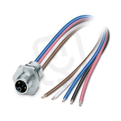 SACC-E-M12MSL-4FE-M16XL/0,2X Vestavné zástrčkové konektory 1239082