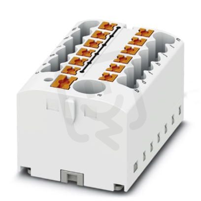 PTFIX 6/12X2,5 WH Blok rozvodek 3273364