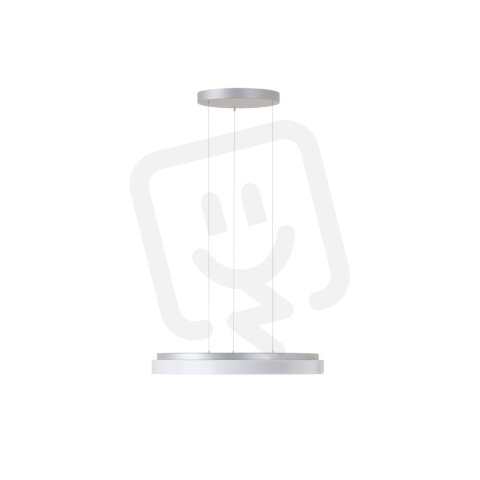 Závěsné LED svítidlo s plastovým stínidlem OSMONT CORVUS LE2 46W IP40 3K stříbro