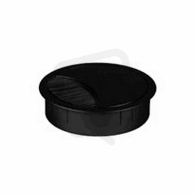 Bachman 930.302 Vestavný rámeček kulatý, průměr 80 mm, černá