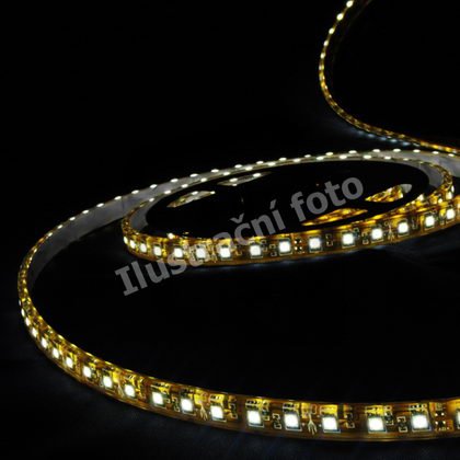 McLed ML-126.374.10.0 LED pásek SMD2835 teple bílý,60LED/m,IP20,DC 24V,8mm